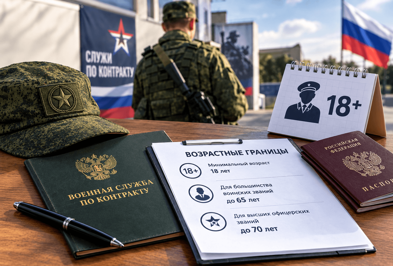 Возраст для заключения контракта на СВО — минимальный и предельный возраст для службы по контракту