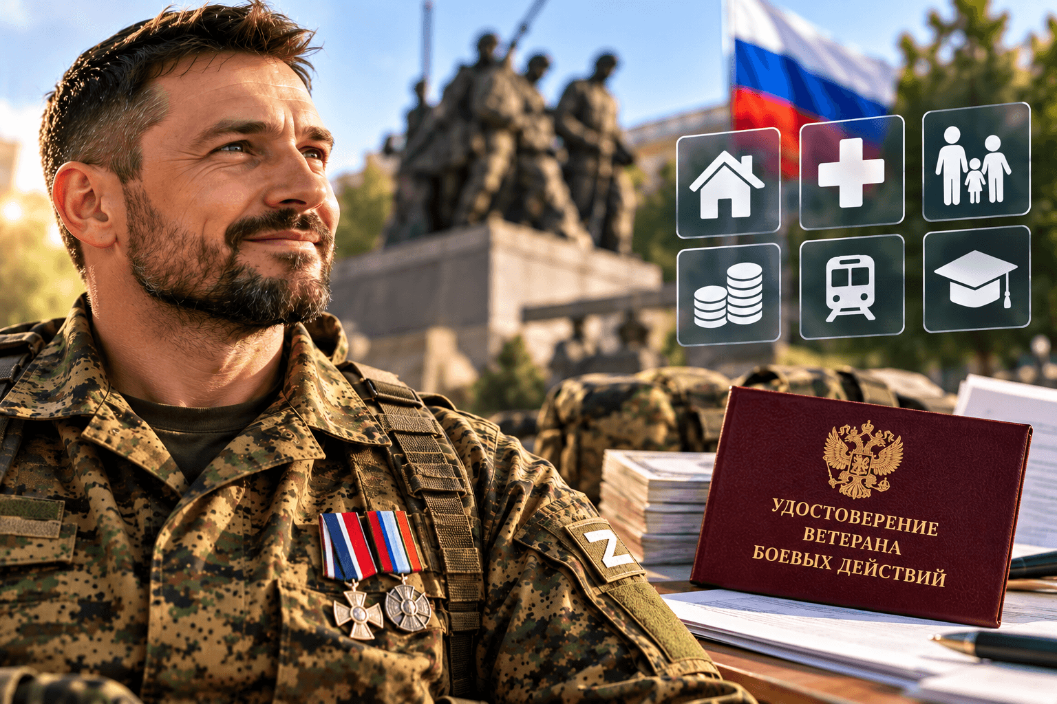 Льготы и выплаты ветеранам боевых действий
