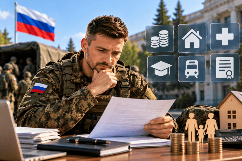 Выплаты и льготы военнослужащим