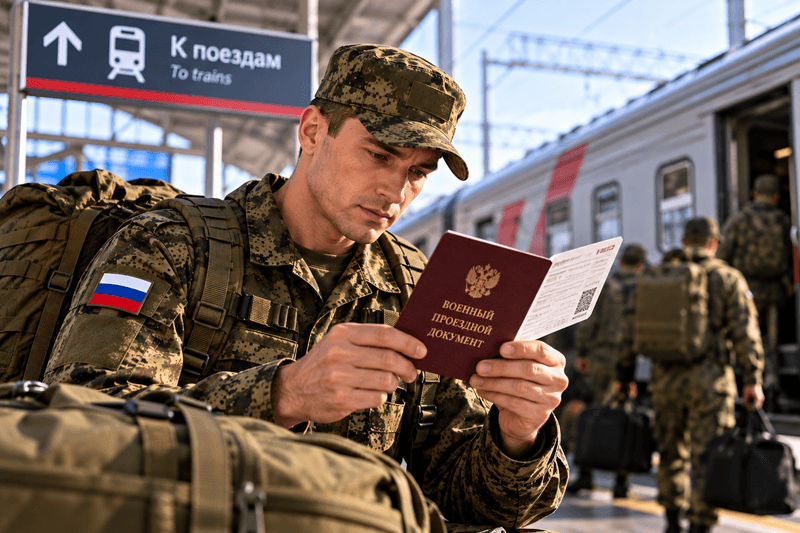 ВПД в армии: что это такое и как пользоваться военным проездным документом