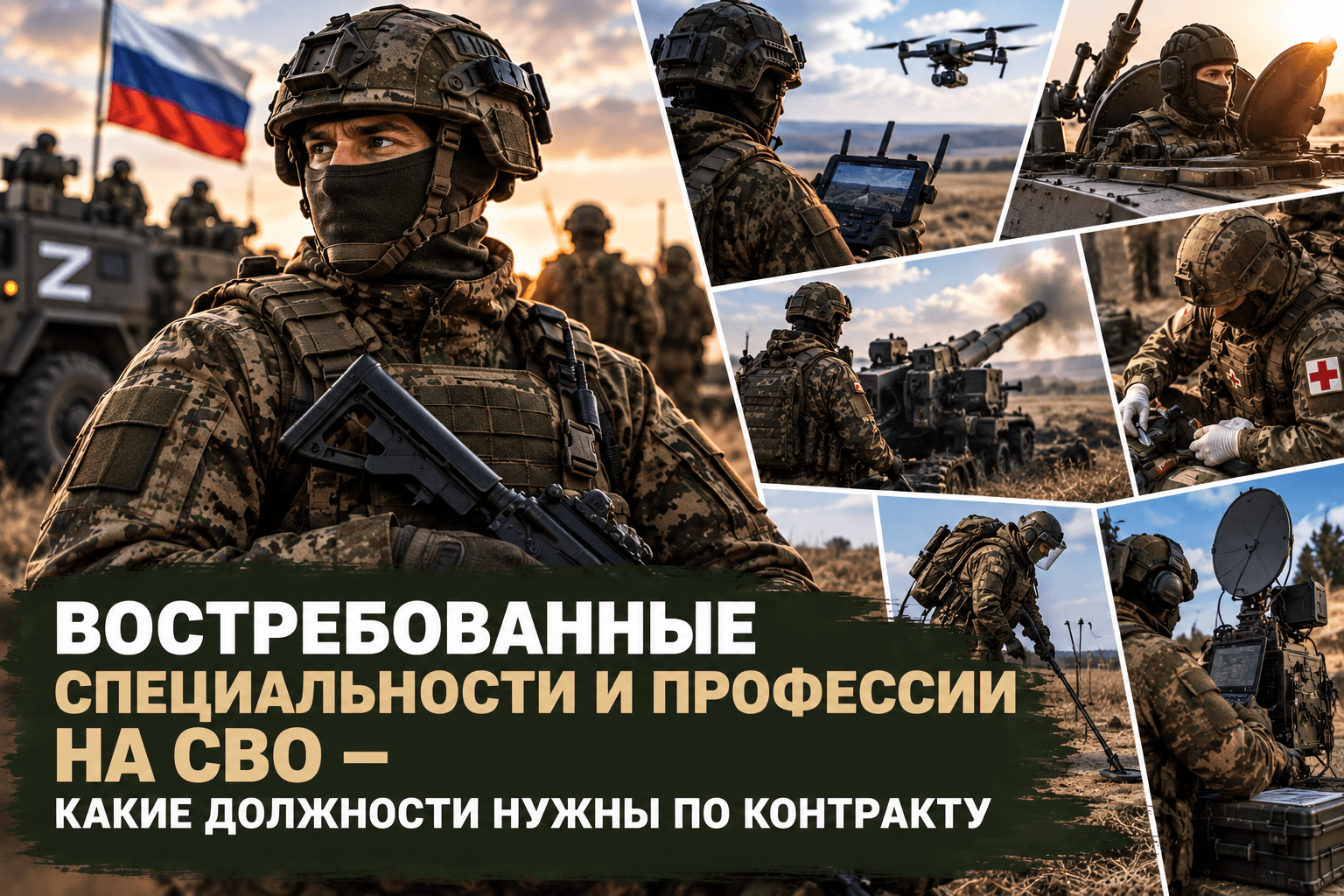 Востребованные специальности на СВО