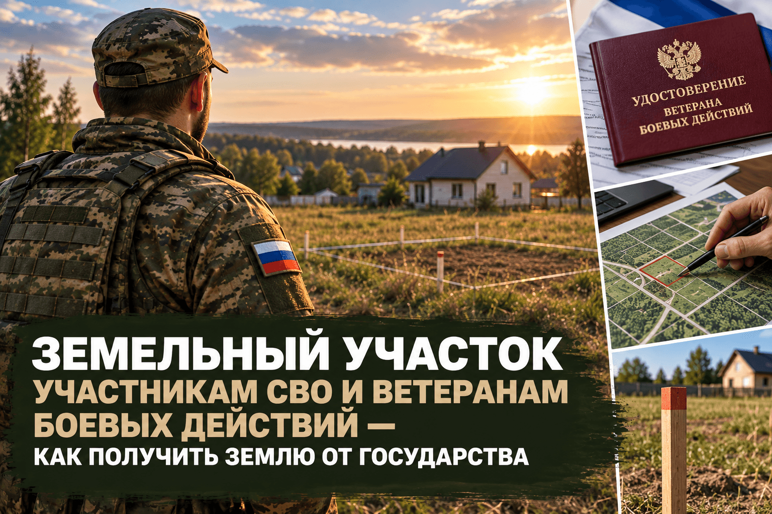Земельный участок участникам СВО