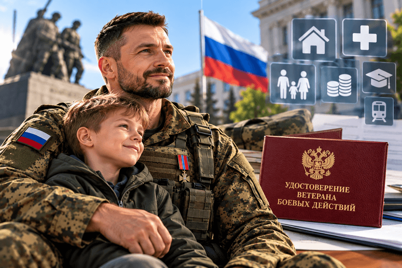 Льготы и меры социальной поддержки ветеранов боевых действий
